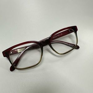 Original PENGUIN Youth Eyeglasses THE CURTIS JR 48-16-130 PM Reading Glasses Red